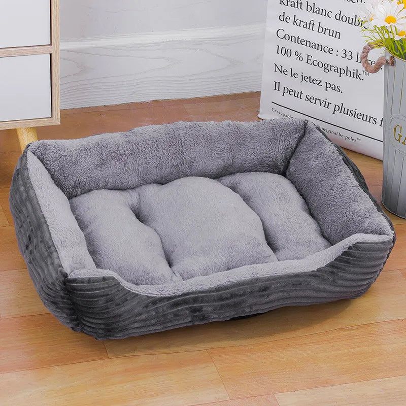 Square Winter Pet Bed