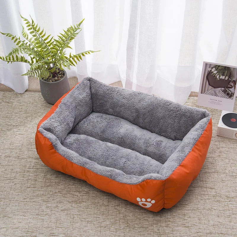 Square Winter Pet Bed