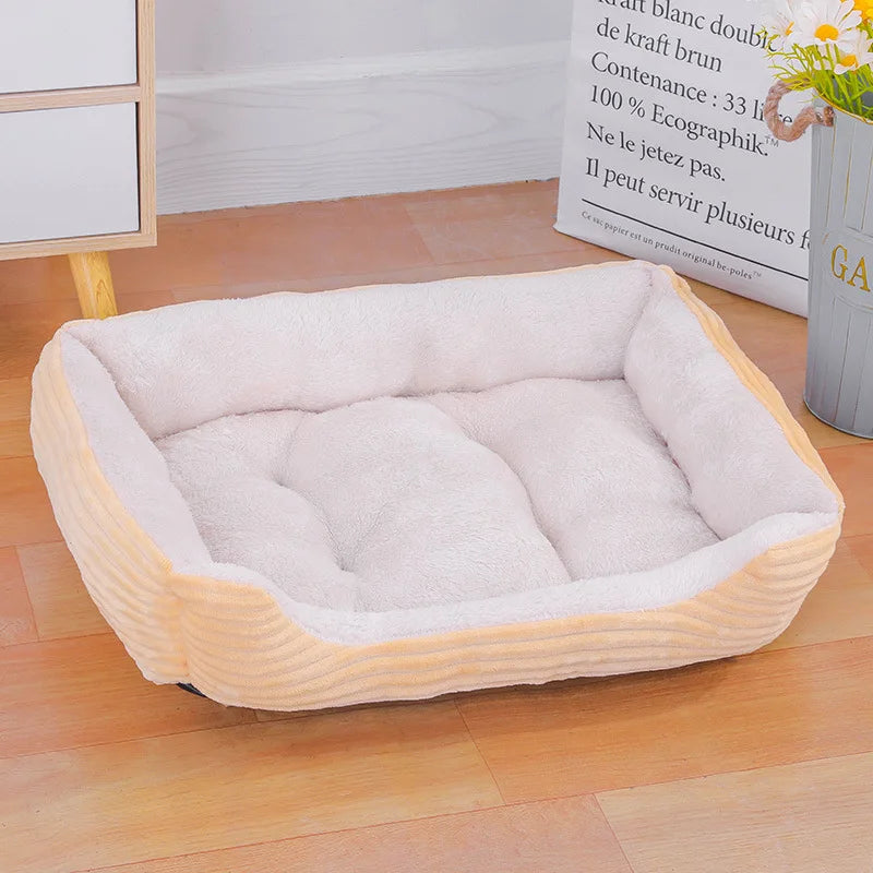 Square Winter Pet Bed