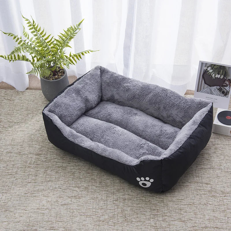 Square Winter Pet Bed