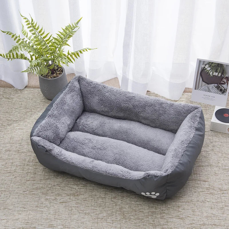 Square Winter Pet Bed