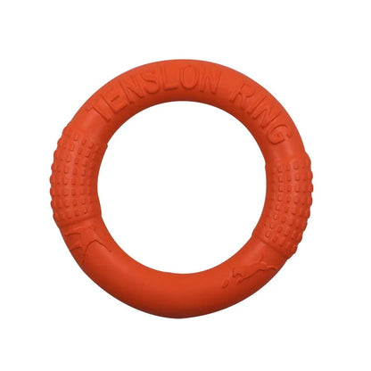 Red EVA Dog Training Ring on a white background