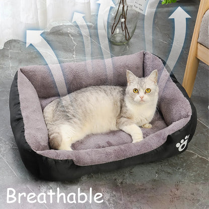 Square Winter Pet Bed