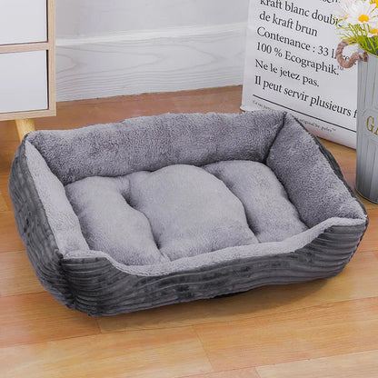 Square Winter Pet Bed